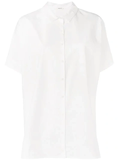 Apuntob Oversized Shirt In White