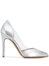 ALBANO METALLIC POINTED PUMPS