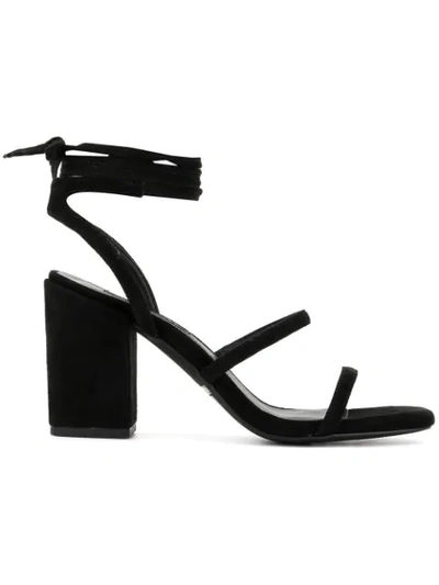 Senso Olly Tie Around Sandals In Black