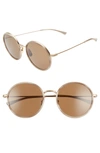 SALT. AUDREY 56MM POLARIZED ROUND SUNGLASSES,AUDREY