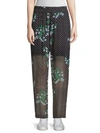 GANNI ROMETTY POLKA DOT PANTS,0400010262744