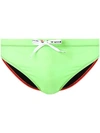 MSGM MSGM MSGM X SUNDEK游泳紧身三角裤 - 绿色