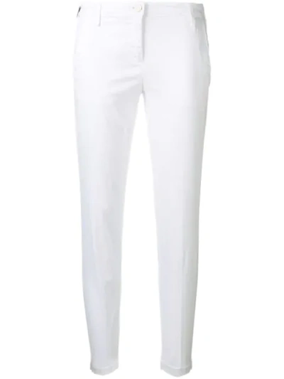 Jacob Cohen Woman White Kimberly Skinny Jeans