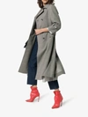 THOM BROWNE THOM BROWNE DOUBLE-BREASTED WOOL TRENCH COAT,FOC445A0047313225340