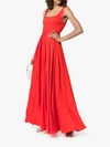 SOLACE LONDON SOLACE LONDON NAIE SATIN MAXI-DRESS,OS2205913471982