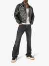 Eytys Buck Tar Coated Denim Jacket In Black | ModeSens
