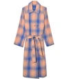 SIMON MILLER Paz Jacket in Golden Orange Plaid