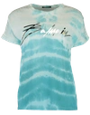 BALMAIN Tie Dye Balmain Logo T-Shirt