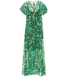 Dorothee Schumacher Caribbean Gardens Maxi Dress In Green