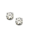 ADRIANA ORSINI WOMEN'S BRILLIANT-CUT STERLING SILVER STUD EARRINGS,456950608726