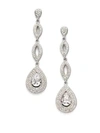 ADRIANA ORSINI WOMEN'S CUBIC ZIRCONIA DROP EARRINGS,456943586086