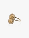 ANISSA KERMICHE 18K YELLOW GOLD MADAME ROLAND DIAMOND RING,R492213458048