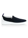 ALFRED DUNHILL Suede Slip-On Trainers