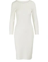 THE ROW DARTA DRESS,4479Y302/WHT