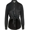 FORTE FORTE LONG SHIRT,6235 MY SHIRT/NERO