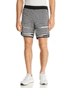 Adidas Originals Adidas X Missoni Black And White Supernova Saturday Shorts In Black/white