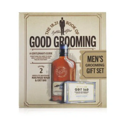 18.21 Man Made Men's Book Of Good Grooming Volume 2 Gift Set Sets 850024571006 In White