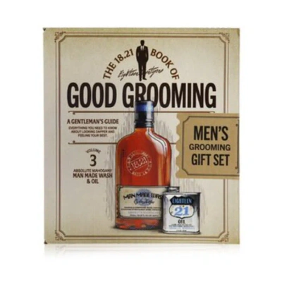 18.21 Man Made Men's Book Of Good Grooming Volume 3 Gift Set Sets 850024571013 In White