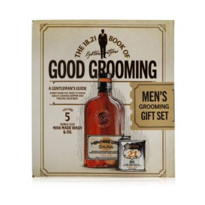 18.21 Man Made Men's Book Of Good Grooming Volume 5 Gift Set Sets 860004542797 In White