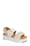 UGG LE FLUFF FLATFORM SANDAL,1099815