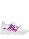 DSQUARED2 551 HOLOGRAPHIC SNEAKERS