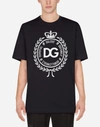 DOLCE & GABBANA T-SHIRT IN COTTON WITH PRINT