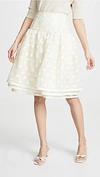 MARC JACOBS LAYERED POLKA DOT TULLE SKIRT