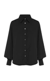 ANNA QUAN CASTIGLIA COTTON-POPLIN BUTTON-UP SHIRT,737986