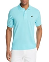 LACOSTE Heathered Pique Polo,L1212