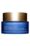 CLARINS MULTI-ACTIVE ANTI-AGING NIGHT MOISTURIZER FOR GLOWING SKIN, DRY SKIN,004534