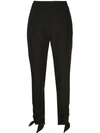 CARMEN MARCH KNOTTED CUFF TROUSERS