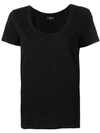 THEORY scoop neck T-shirt