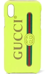 GUCCI Printed textured iPhone X case