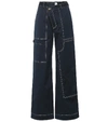 MONSE HIGH-RISE WIDE-LEG trousers,P00369941