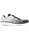 Apl Athletic Propulsion Labs Techloom Pro Gradient Sneakers In Black