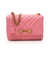 VERSACE VERSACE ICON QUILTED SHOULDER BAG