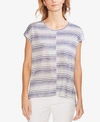 VINCE CAMUTO STRIPED TOP