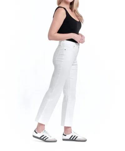 1822 Denim 27" Sustainable Demi Boot Jean In White
