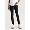 1822 Denim Bellyband Butter Skinny Maternity Jeans In Black