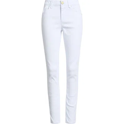 1822 Denim Better Butter Mid Rise Skinny Jeans In White