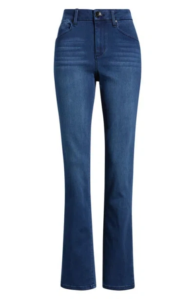 1822 Denim Better Butter Mid Rise Slim Straight Leg Jeans In Blue