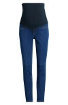 1822 Denim Butter Maternity Ankle Skinny Jeans In Safia