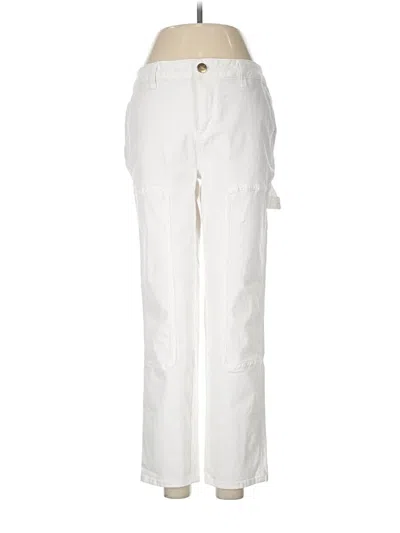 Pre-owned 1822 Denim Cargo Pants In White