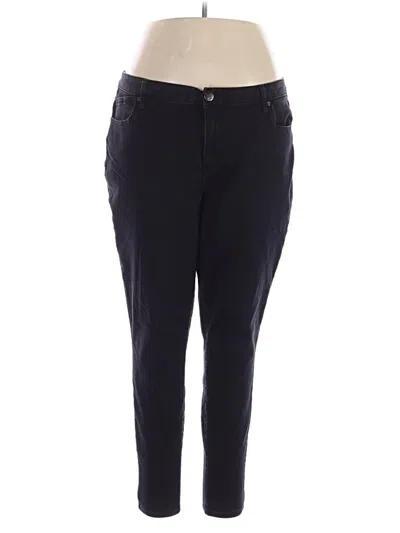 Pre-owned 1822 Denim Casual Pants In Black