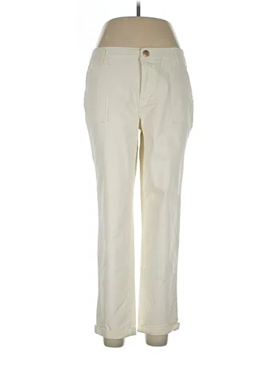 Pre-owned 1822 Denim Casual Pants In Ivory