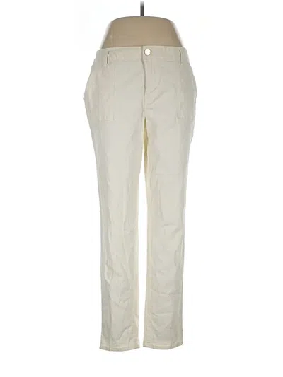 Pre-owned 1822 Denim Casual Pants In Ivory
