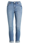 1822 Denim Cuffed Ankle Skinny Jeans In Isabelle