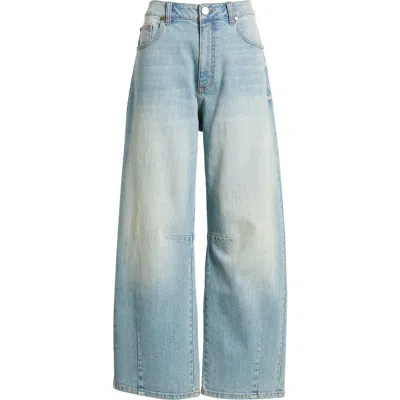 1822 Denim Horseshoe High Waist Barrel Jeans In Zora