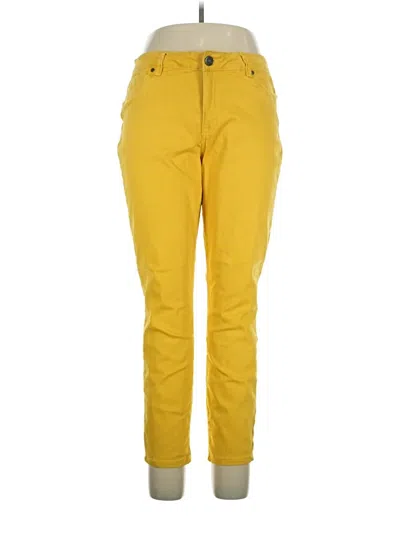 Pre-owned 1822 Denim Jeans In Yellow