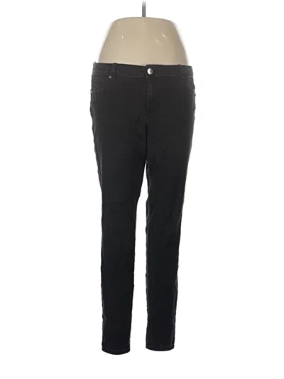 Pre-owned 1822 Denim Jeggings In Black